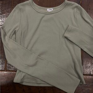 Garage Ribbed Long Sleeve